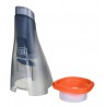 Black & Decker NVC220WBC handheld vacuum Blue, Chrome Bagless