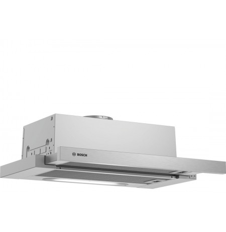 Cooker hood Drawer BOSCH DFT63AC50 (368 m3/h, 598mm, silver color)