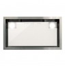 CATA Hood GC DUAL A 45 XGWH Canopy, Energy efficiency class A, Width 45 cm, 820 m3/h, Touch control, LED, White glass