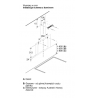 Bosch Serie 6 DWK65DK20 cooker hood Wall-mounted White 430 m3/h A