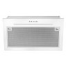 Cooker hood under-cabinet TEKA GFG2 GLASS WHITE (334 m3/h, white color)