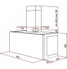 UNDER-CABINET COOKER HOOD DHI 90