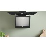 Bosch Serie 2 DWK65DK60 cooker hood Wall-mounted Black 430 m³/h A