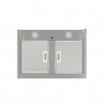 CATA Hood ARMONIA 45 X Canopy Energy efficiency class C Width 44.8 cm 645 m3/h Mechanical LED Stainless steel