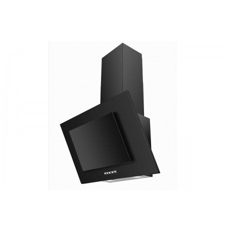 Cooker hood chimney CIARKO NTI 60 Black (231 m3/h, 600mm, black color)