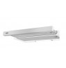 Cooker hood under-cabinet AKPO WK-7 LIGHT ECO 60 INOX (265,5 m3/h, 600mm, inox color)