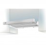 Cooker hood under-cabinet AKPO WK-7 LIGHT ECO 60 INOX (265,5 m3/h, 600mm, inox color)
