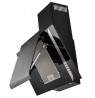 Cooker hood chimney AKPO WK-4 GRAND 60 CZARNY ECO (410,8 m3/h, 600mm, black color)