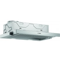 Bosch Serie 2 DFM064W54 cooker hood Semi built-in (pull out) Metallic, Silver 388 m3/h B