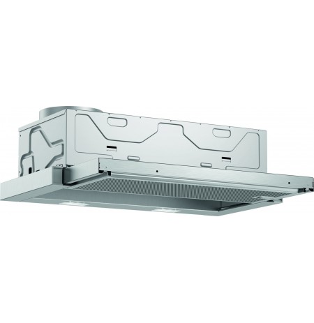 Bosch Serie 2 DFL063W56 cooker hood Semi built-in (pull out) Metallic 328 m3/h C