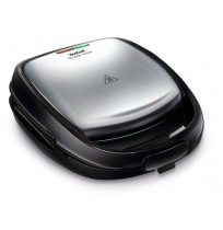 TEFAL | Sandwich Maker | SW341D12 Snack Time | 700 W | Number of plates 2 | Stainless Steel/Black