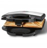 Clatronic ST 3778 sandwich maker 750 W Black,Stainless steel