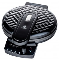 Ravanson GR-7010 waffle iron 5 waffle(s) 1200 W Black