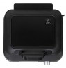 Adler Waffle Maker with LED Display | AD 3087 | 2200 W | Number of pastry 2 | Belgium | Black