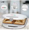 Toaster for sandwiches Clatronic ST 3477 (750W, white color)
