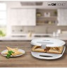 Toaster for sandwiches Clatronic ST 3477 (750W, white color)