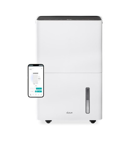 Duux Smart Dehumidifier | Bora | Suitable for rooms up to 50 m2 | Water tank capacity 4 L | White