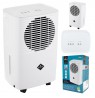 ELDOM Dehumidifier, 2 levels of air circulation, humidity indicator, 24h timer, power 205 W