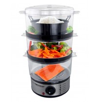 Food steamer     Esperanza STEAM VOLCANO EKG009 (7 liters, transparent color)