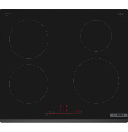 Bosch Serie 6 PIE631HB1E hob Black Built-in 60 cm Zone induction hob 4 zone(s)