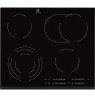 Electrolux EHF6547FXK hob Black Built-in 4 zone(s)