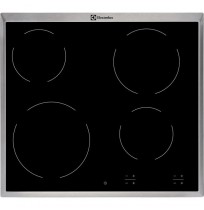 Ceramic cooktop Electrolux  EHF16240XK (4 fields, black color)