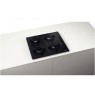 Gas cooktop BOSCH  POP6B6B10 (4 fields, black color)