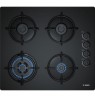 Gas cooktop BOSCH  POH6B6B10 (4 fields, black color)