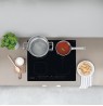 Indesit IB 65B60 NE Black Built-in 59 cm Zone induction hob 4 zone(s)