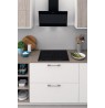 Indesit IB 65B60 NE Black Built-in 59 cm Zone induction hob 4 zone(s)