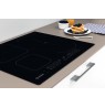 Indesit IB 65B60 NE Black Built-in 59 cm Zone induction hob 4 zone(s)