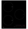 MPM 45-IM-07 Black Countertop 45 cm Zoneless induction hob 3 zone(s)