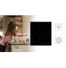 MPM 45-IM-07 Black Countertop 45 cm Zoneless induction hob 3 zone(s)