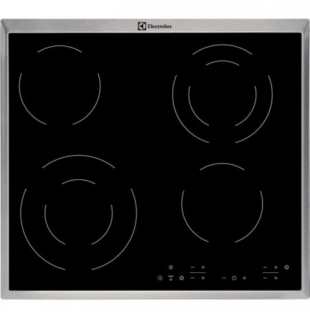 Ceramic cooktop Electrolux  EHF6342XOK (4 fields, black color)