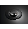 Gas cooktop Electrolux  EGG6407K (4 fields, black color)