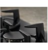 Gas cooktop Electrolux  EGG6407K (4 fields, black color)
