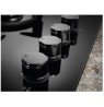 Gas cooktop Electrolux  EGG6407K (4 fields, black color)