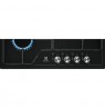 Plate gas Electrolux EGS6424K (4 fields, black color)