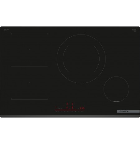 Bosch Serie 6 PVS831HB1E hob Black Built-in 80 cm Zone induction hob 4 zone(s)