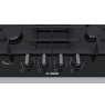 Gas cooktop BOSCH  PPP6A6B90 (4 fields, black color)