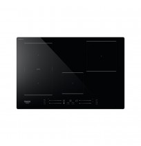 Hotpoint HS 1377C CPNE Black Built-in 77 cm Zone induction hob 4 zone(s)