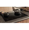 Hotpoint HS 1377C CPNE Black Built-in 77 cm Zone induction hob 4 zone(s)