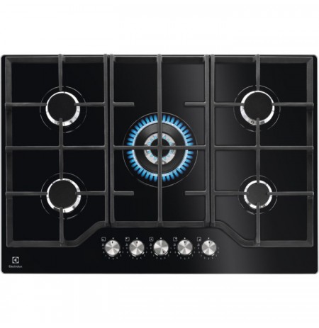 Electrolux KGG75362K Black Built-in 74 cm Gas 5 zone(s)