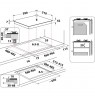 Dujinė viryklė WHIRLPOOL AKT 625/NB1