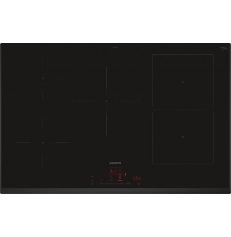 Siemens iQ500 ED851HWB1E hob Black Built-in 80 cm Zoneless induction hob 4 zone(s)