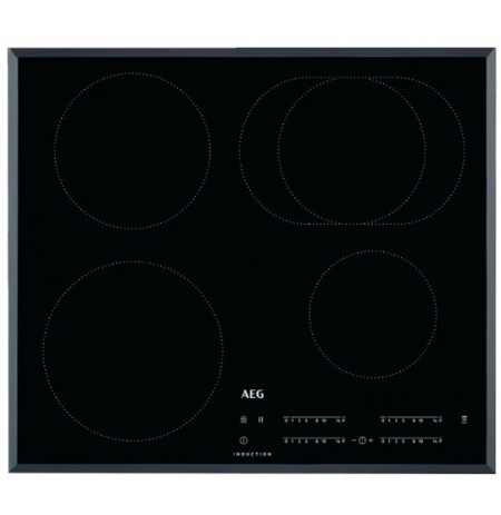 AEG IKB64410FB Black Built-in 59 cm Zone induction hob 4 zone(s)
