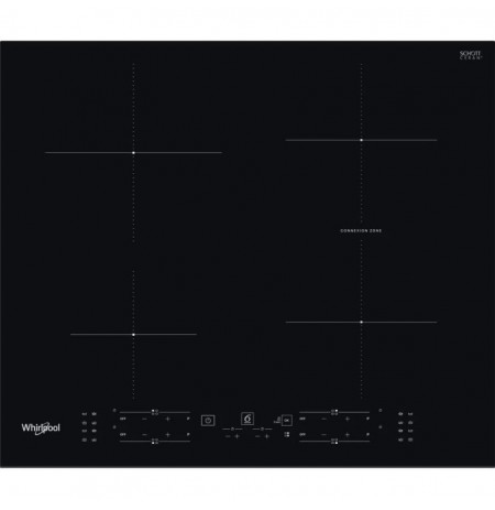 Whirlpool WB B8360 NE hob Black Built-in 59 cm Zone induction hob 4 zone(s)