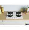 Candy CVG6WW White Built-in 59 cm Gas 4 zone(s)
