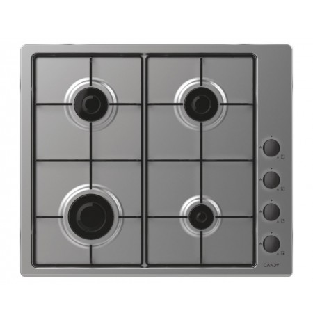 Candy Smart CHW6LBX/4U Stainless steel Built-in 60 cm Gas 4 zone(s)