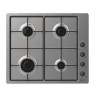 Candy Hob | Idea CHW6LBX/4U2 | Gas | Number of burners/cooking zones 4 | Knob | Stainless Steel